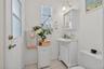Pool bathroom-perfect for guests and convenient for outdoor enterteiment