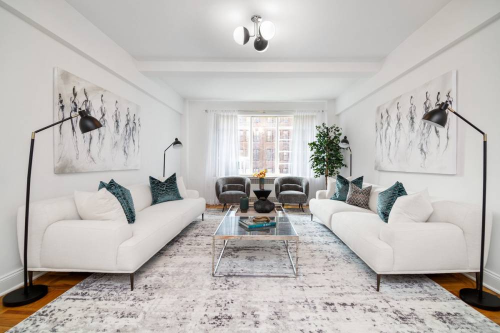 This immense yet affordable 9 room double apartment features 5 large FULL SIZE bedrooms, 4 classic art deco bathrooms, formal living room, a huge media room den, plus a fantastic ...