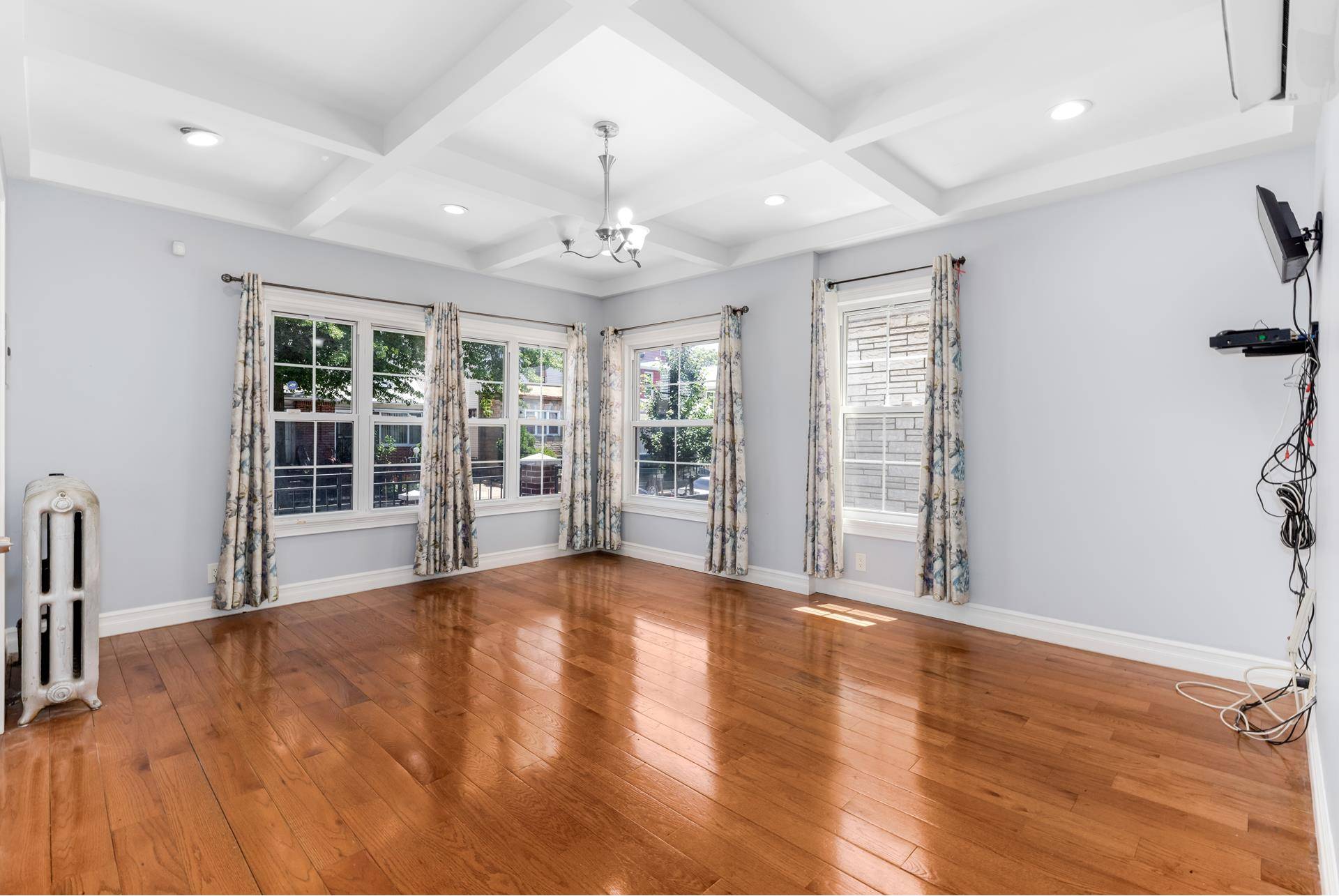 Back On Market ! ! ! Welcome home to this gracious, newly renovated floor through apartment.