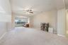 Large flex room/bonus space with two separate areas.