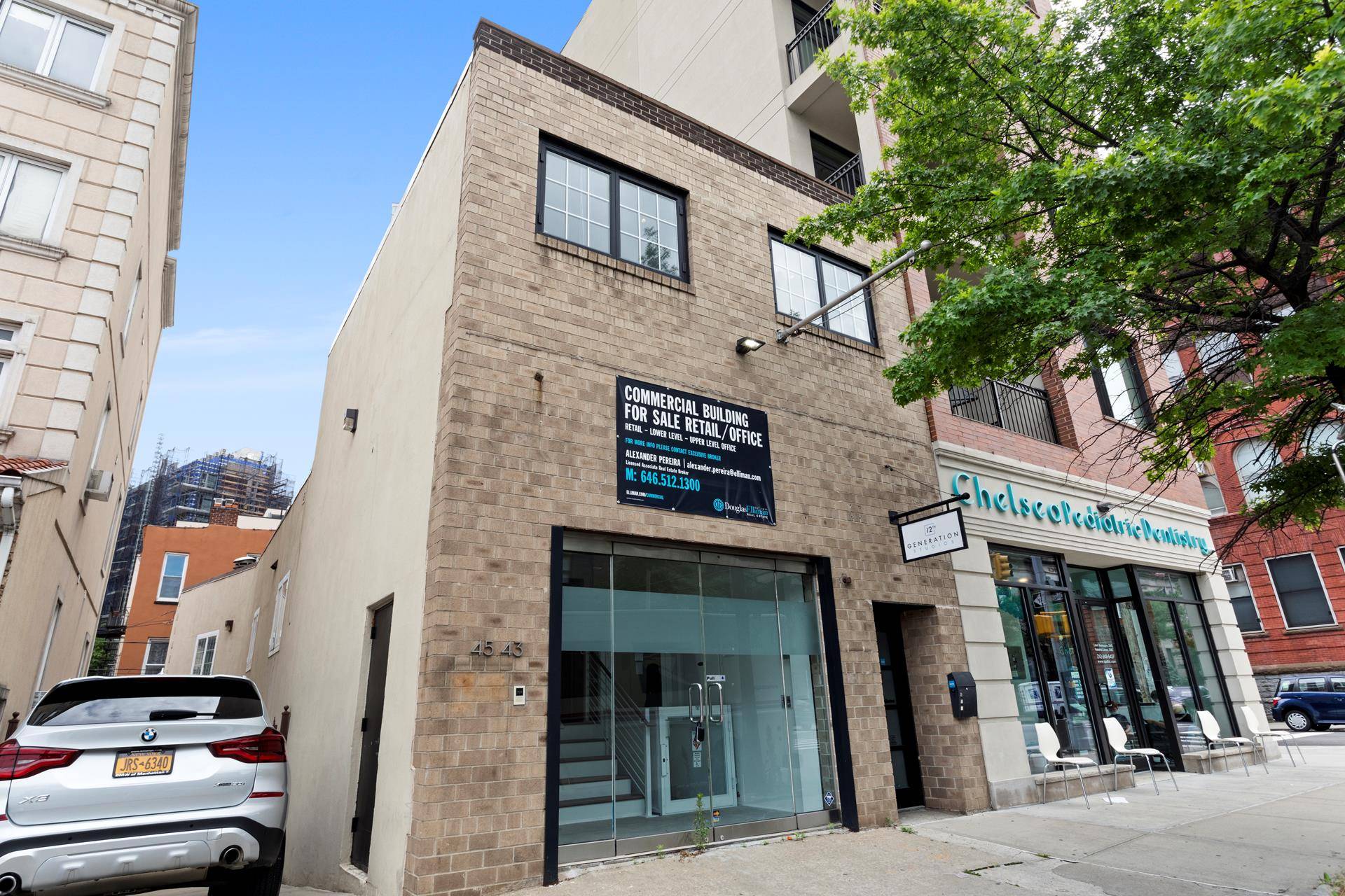 Rare opportunity to own a completely renovated and updated commercial building with air rights and unused residential FAR.