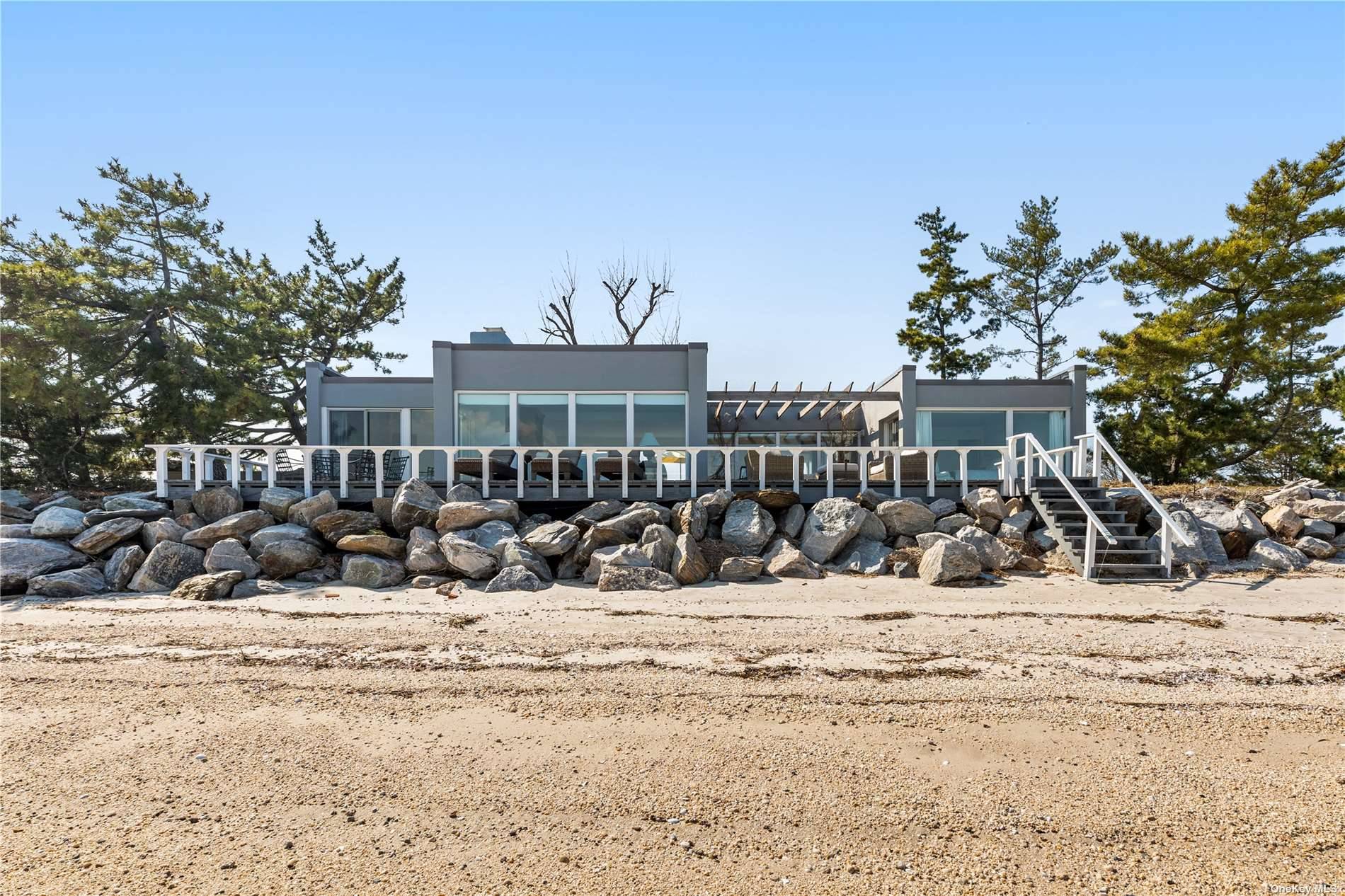 Recently Renovated Waterfront Contemporary on a beautiful 26 acre Waterfront Estate.