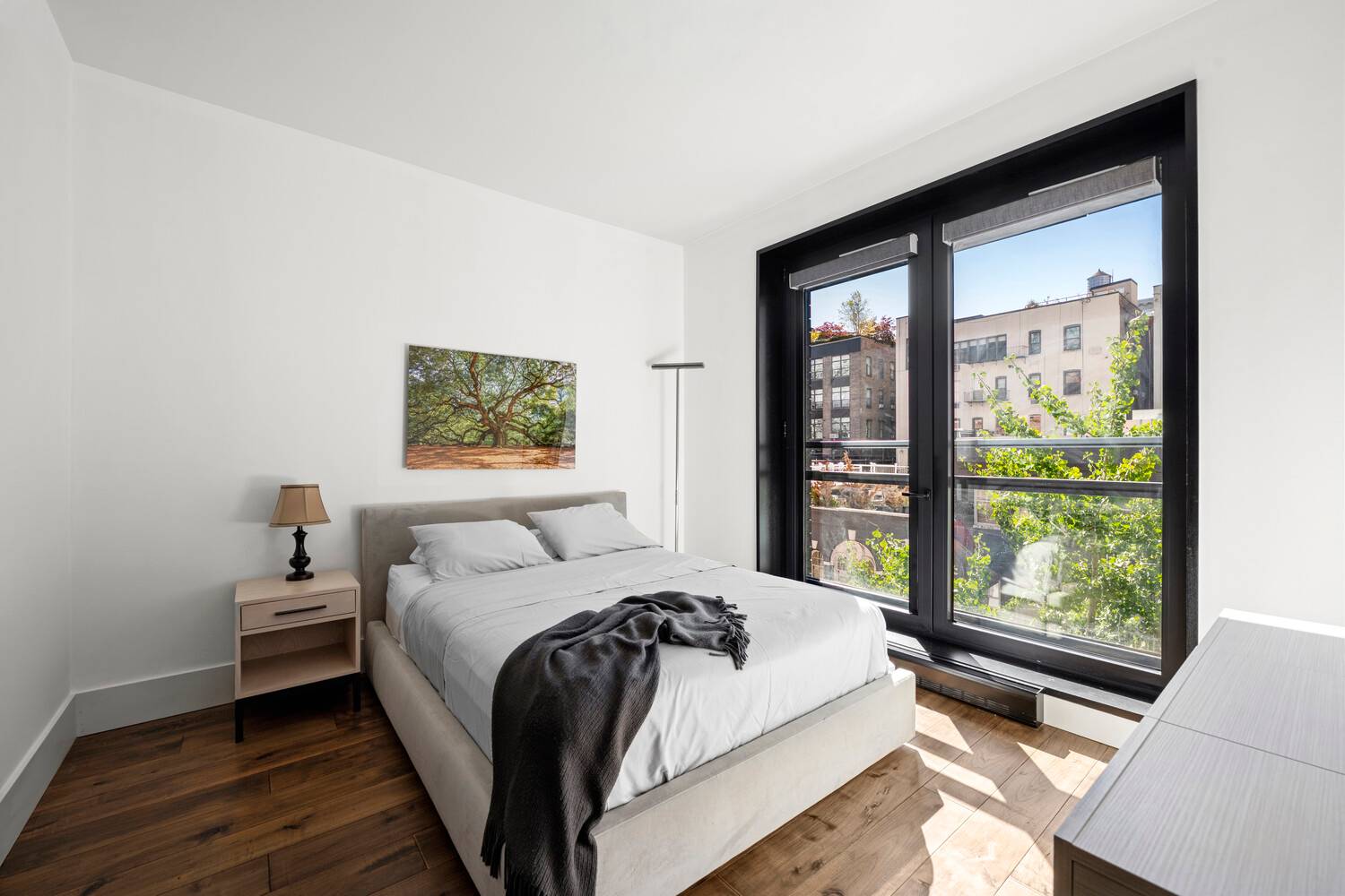 Gorgeous South facing one bedroom condominium in the heart of Chelsea facing landmarked Carriage houses.
