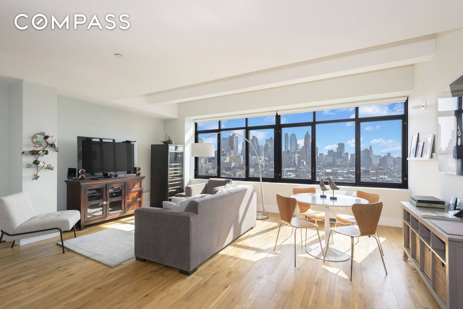 A stunning and spacious true 2 bedroom, 2 bath apartment at One Brooklyn Bridge Park, offering a bright eastern exposure and incredible views of Brooklyn Heights and the Downtown Brooklyn ...