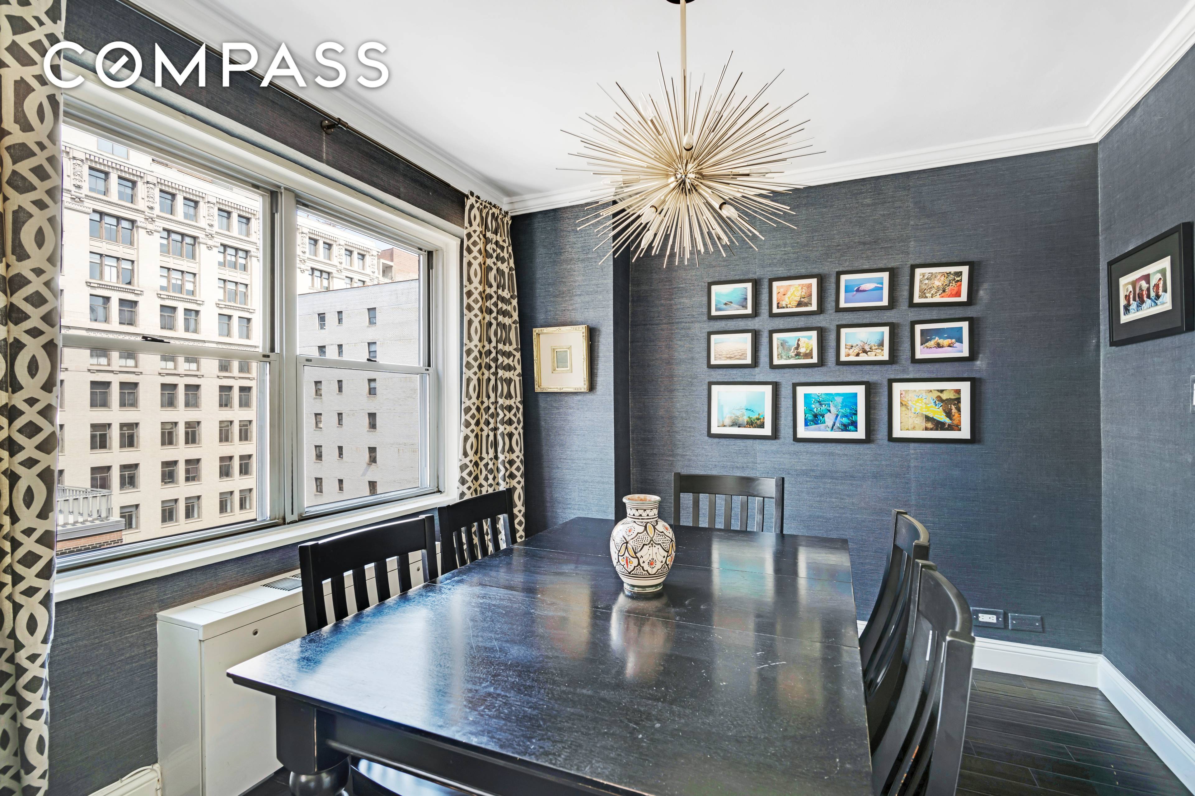 Chic designer style and flawless finishes abound in this stunning one bedroom, one bathroom co op in a revered, full service Union Square building.