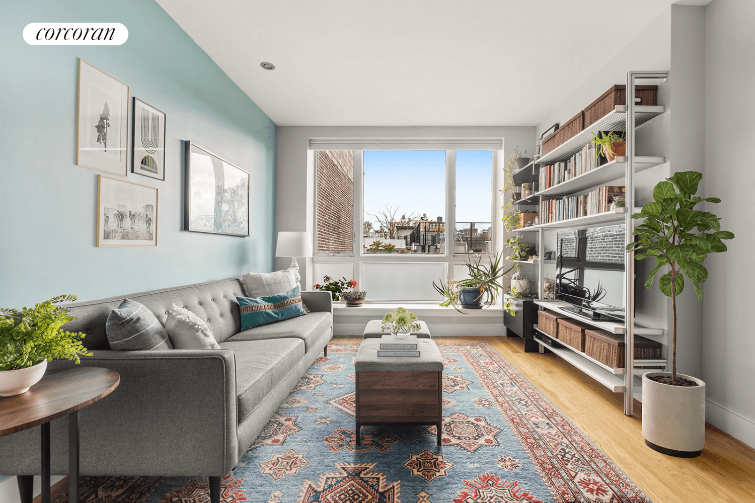 Enjoy an amazing oasis in prime Prospect Heights, offering 2 spacious stories, walls of windows for abundant light, and 3 outdoor spaces featuring balconies on both levels, and a large ...