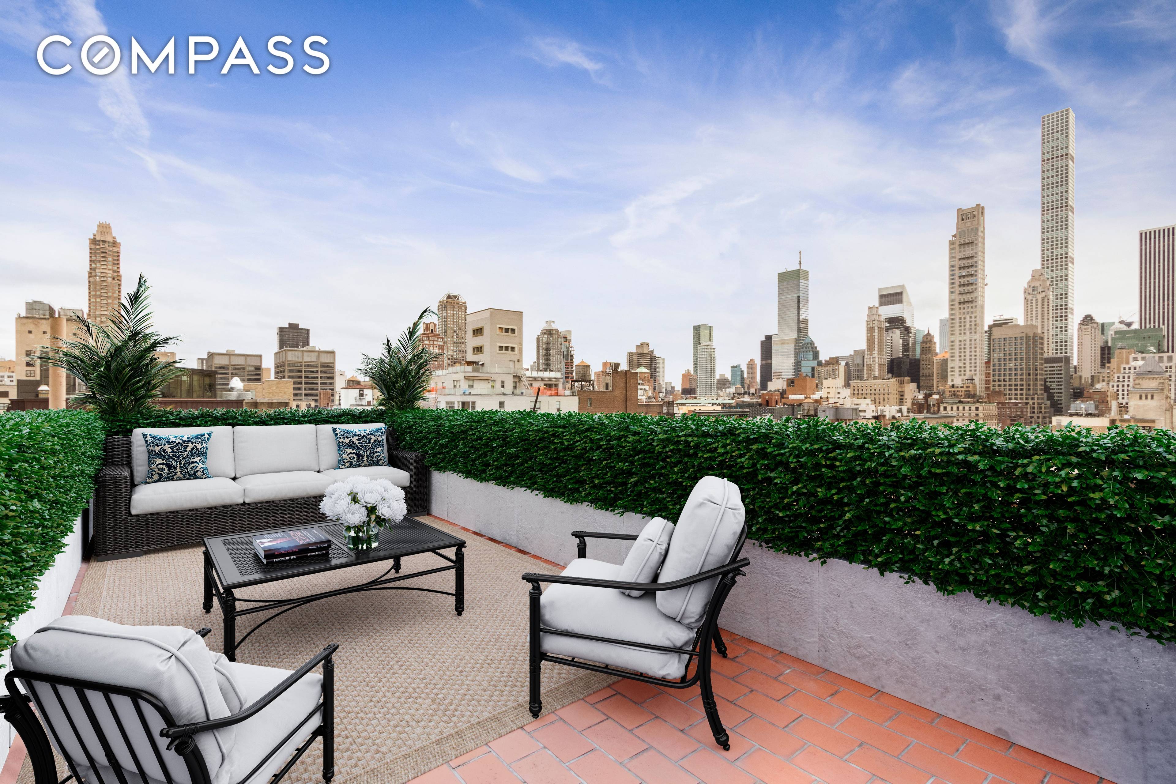 Welcome to 870 Fifth Avenue, Apartment 16E a high floor co op with 3 bedrooms, 2.