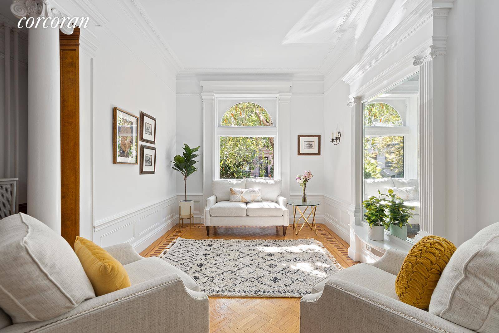 Rare circa 1900 single family townhouse in Park Slope, dripping in period details and lovingly maintained over the decades by the same owners.