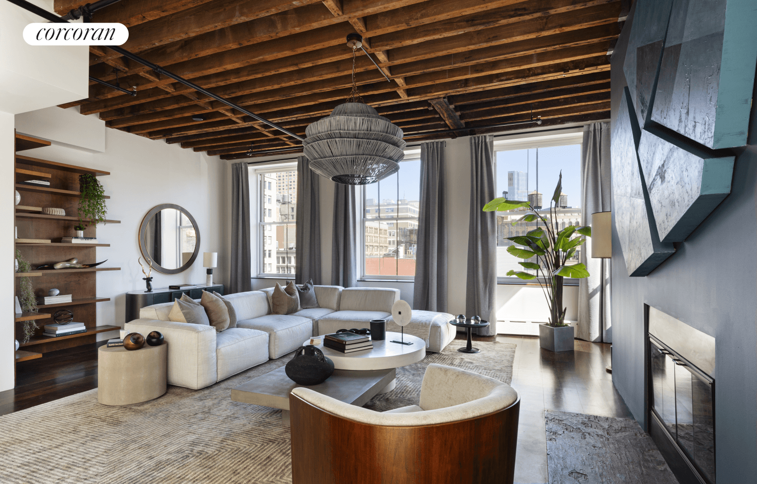 Introducing an Exceptionally Stylish Penthouse on the Desirable Great Jones Street.