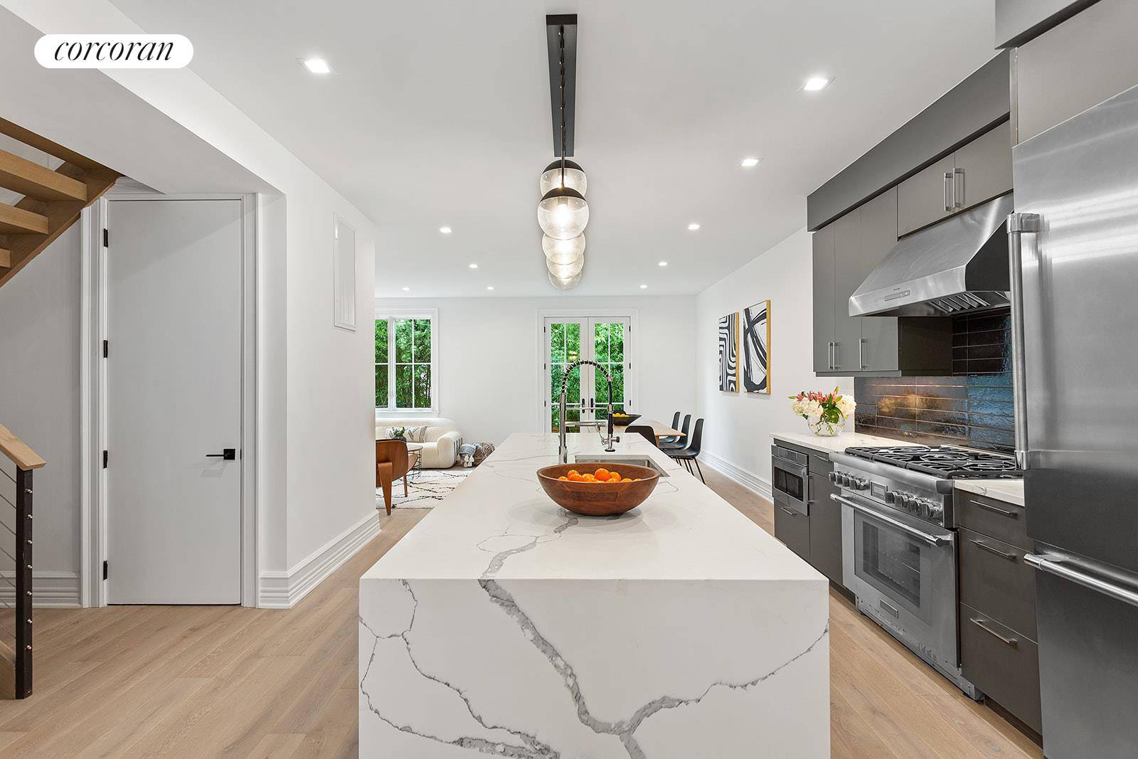 Welcome to 108 King Street, a pair of new construction duplex condominiums offering a quintessential brownstone experience on one of Red Hook's most desirable tree lined blocks.