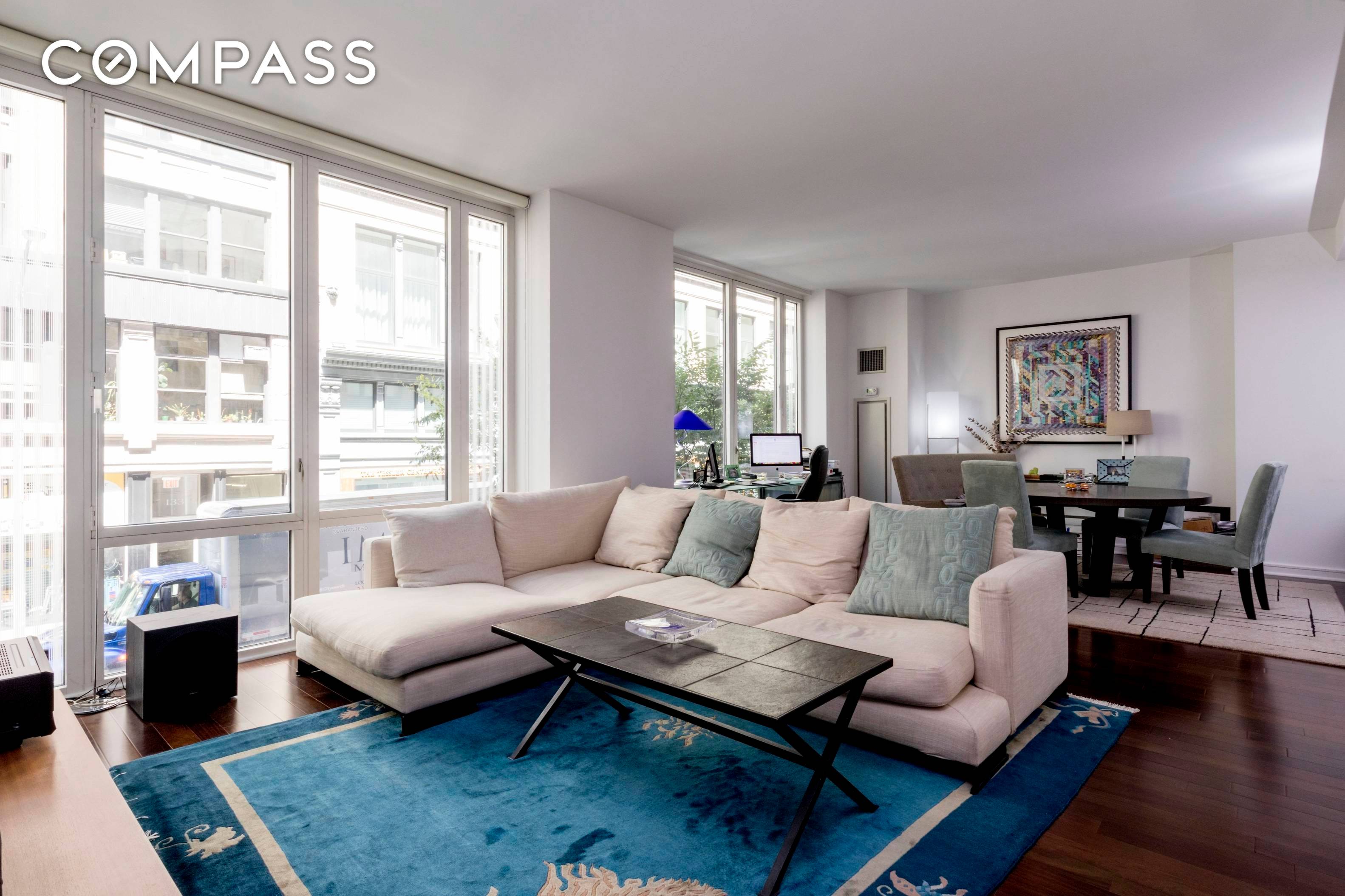 In the heart of Chelsea, this modern elegant home features 1 bedroom convertible 2, and 2 full bathrooms.