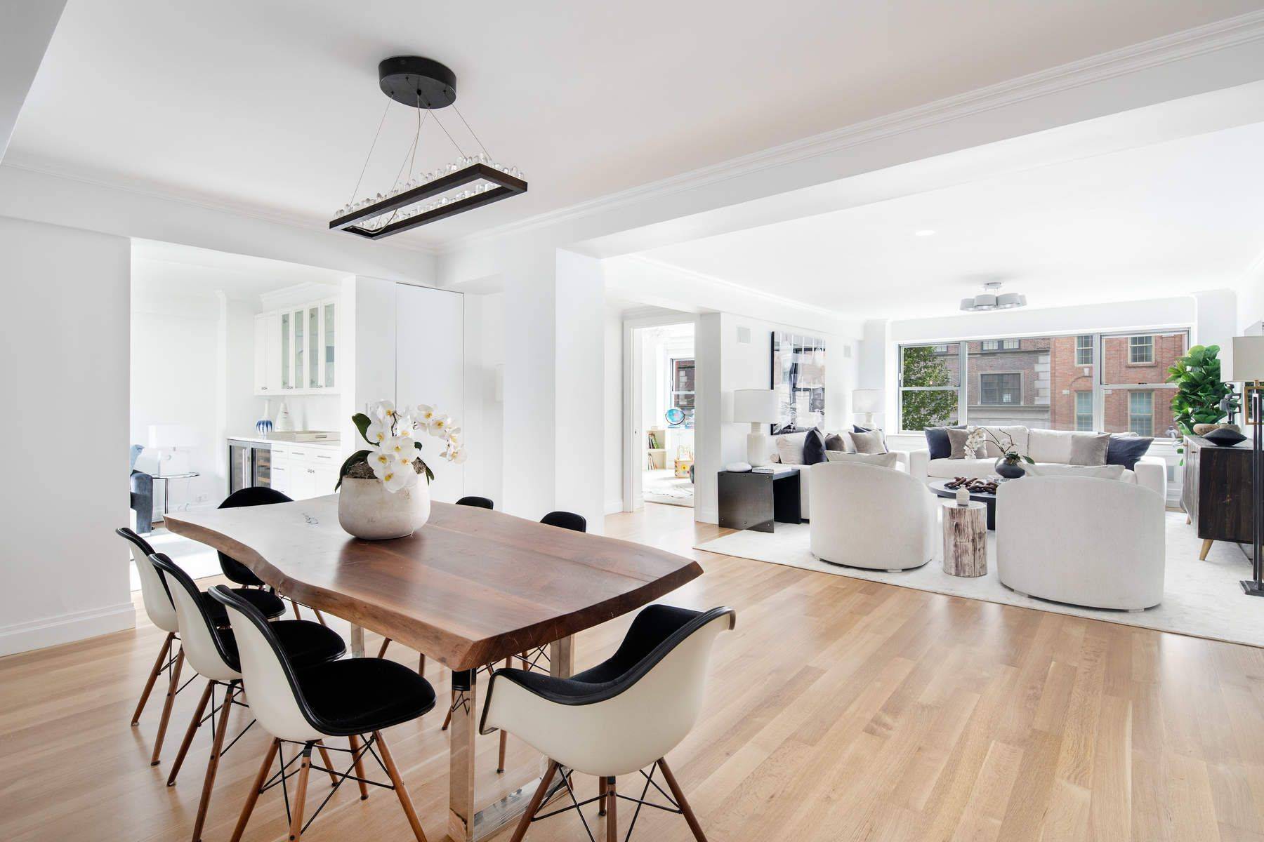 Newly completed and gorgeously renovated to the highest standards, 4C in the luxurious full service cooperative 45 East 72nd Street is a jewel of a home reserved for the most ...