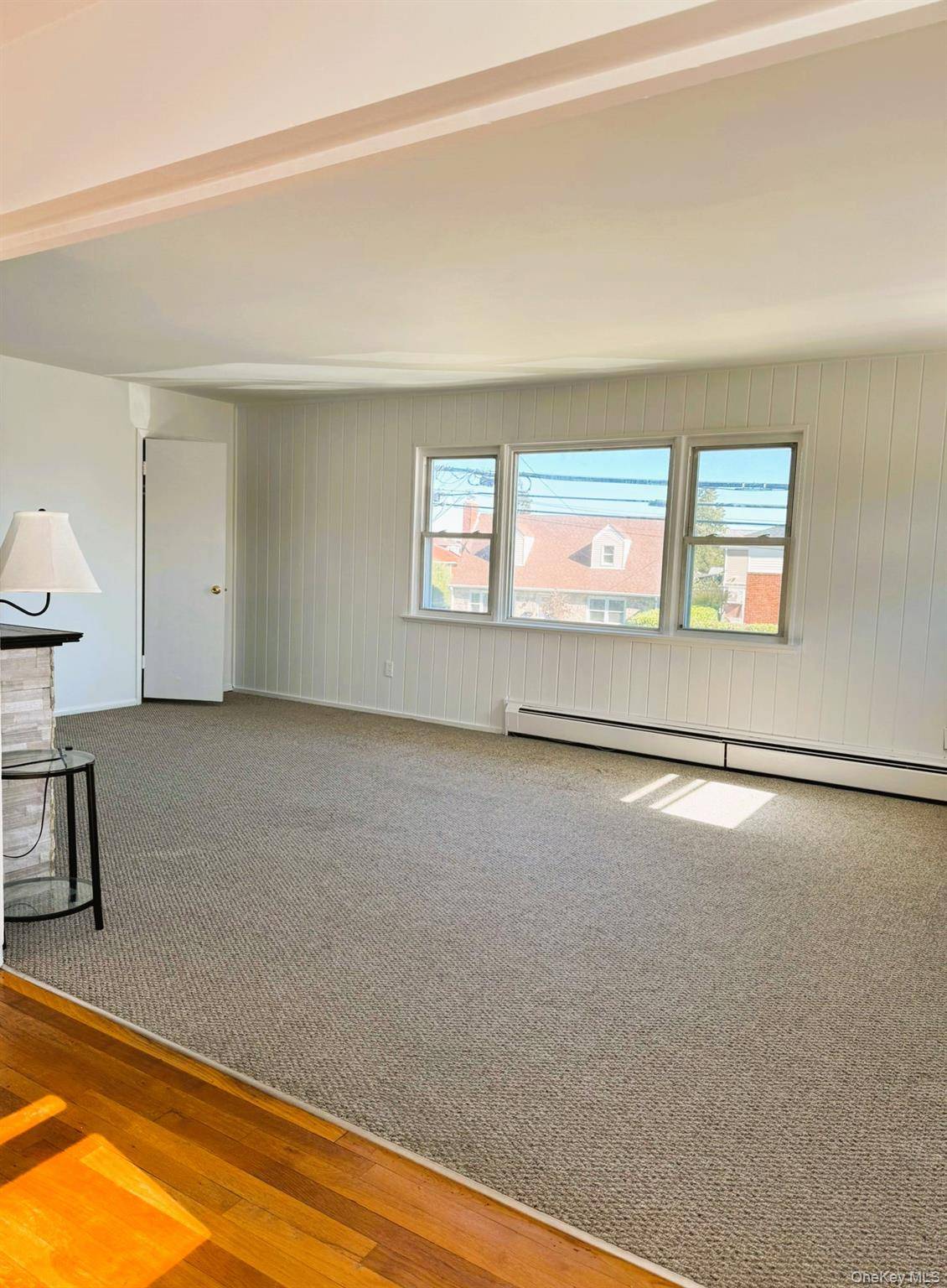 Spacious 3 bedroom, 1 bath second floor apartment in a well maintained two family home on Roslyn Road.