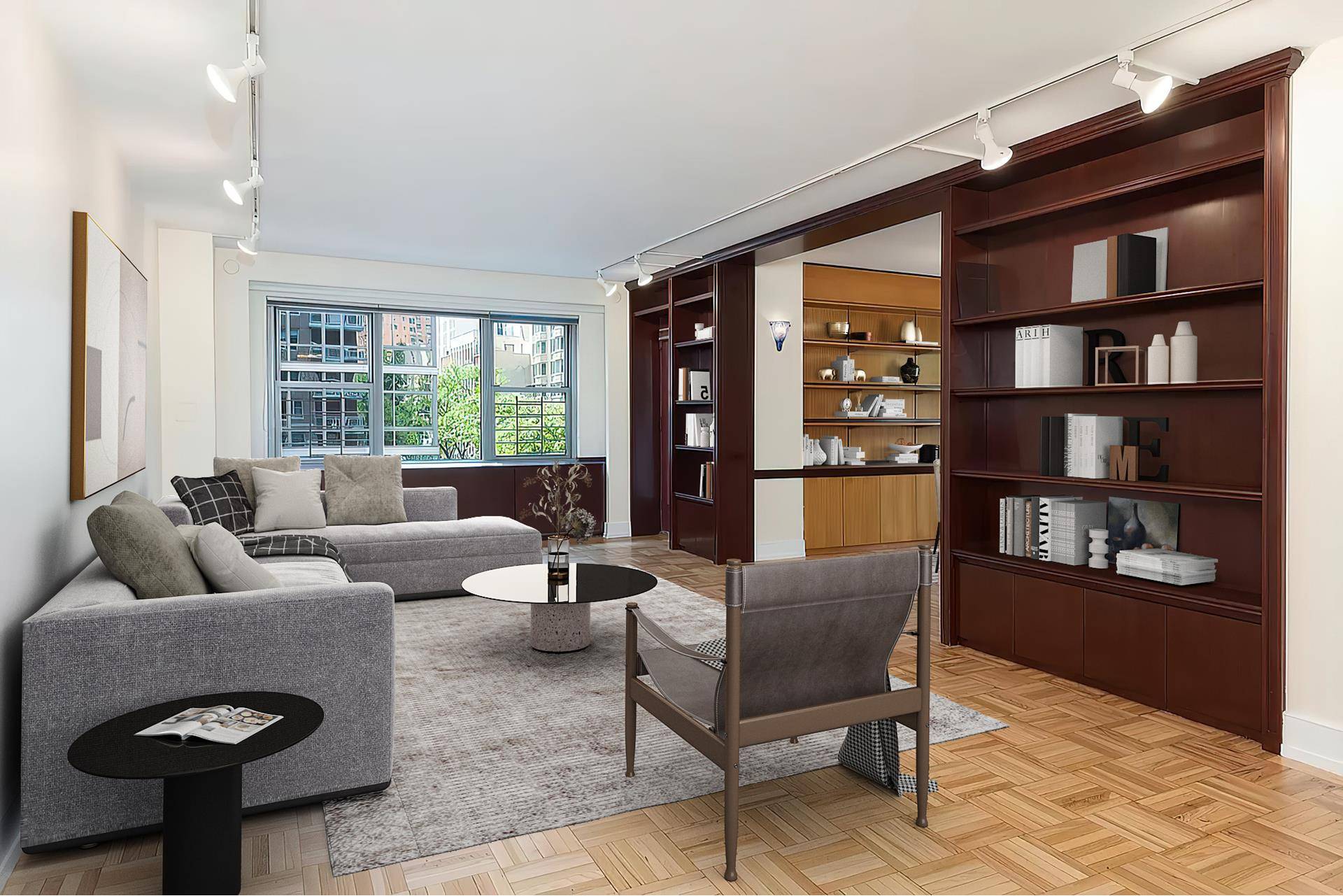 Price reduced in sprawling, two bedroom, two bath home in coveted 360 East 72nd Street !