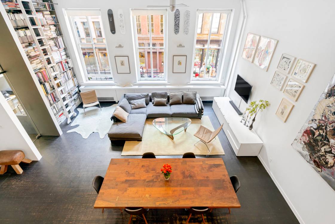 A rare opportunity to own a true castiron Tribeca coop loft with 13.