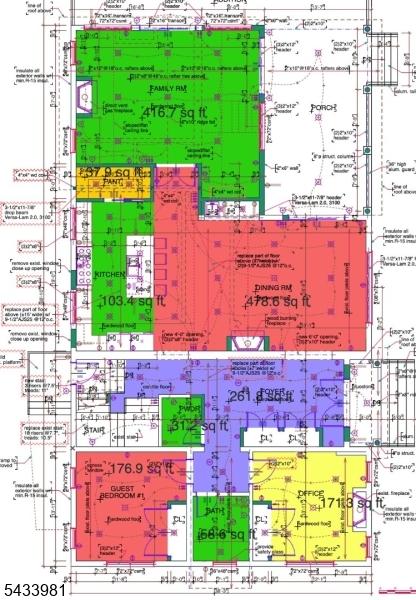 1st floor plan