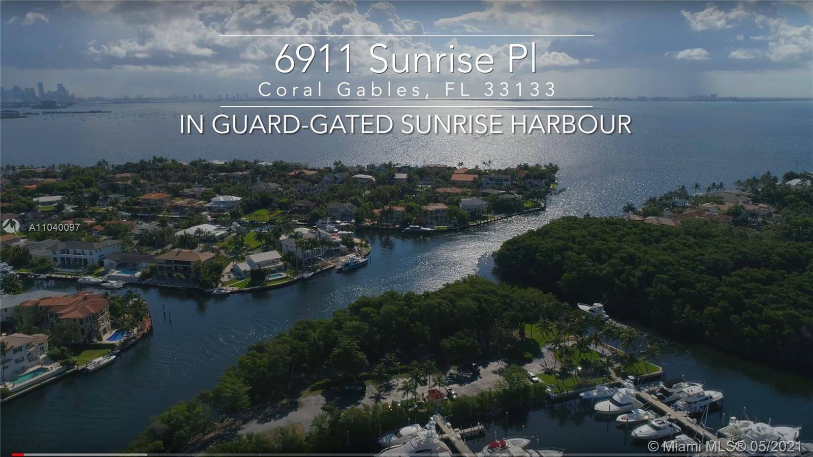 New construction opportunity in this waterfront setting nestled in the sophisticated gated enclave of Sunrise Harbour.
