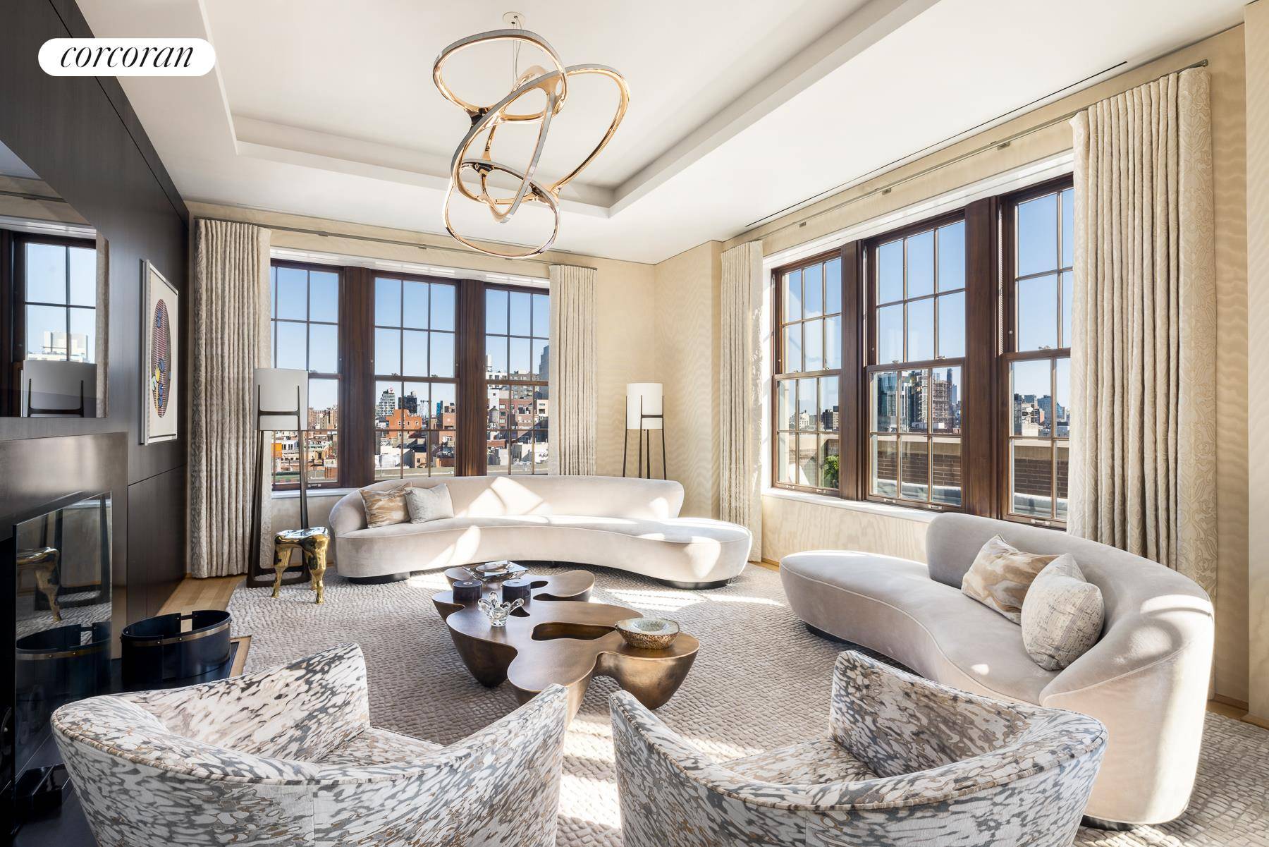 The Penthouse at 224 Mulberry is a custom, one of a kind duplex residence crowning one of downtown Manhattan's premier full service boutique pre war condominiums.
