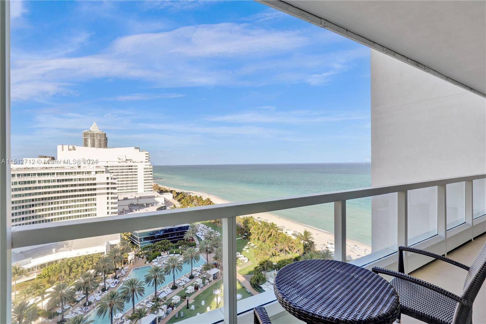 BEAUTIFUL 1 1, 5 BEDROOM AT WORLD FAMOUS FONTAINEBLEAU RESORT, OVERSIZED BALCONY OVERLOOKING TO THE OCEAN AND POOL.
