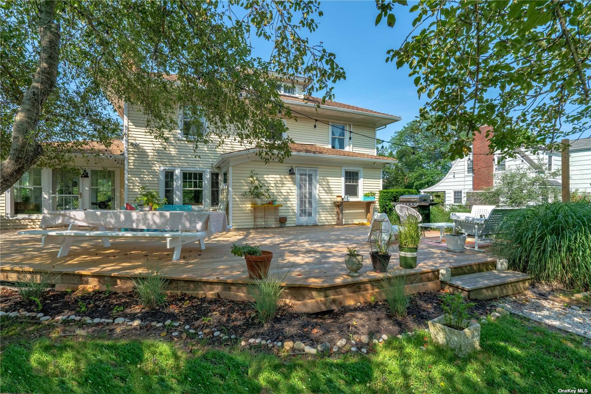 September 18, 000 and October 12, 000Exquisitely renovated 1920s light filled farmhouse situated on half acre is a perfect summer getaway whether entertaining or taking in time to have peace ...