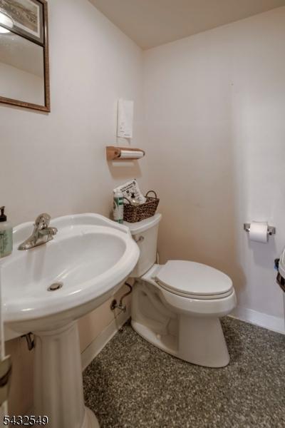 Half Bath in Hallway