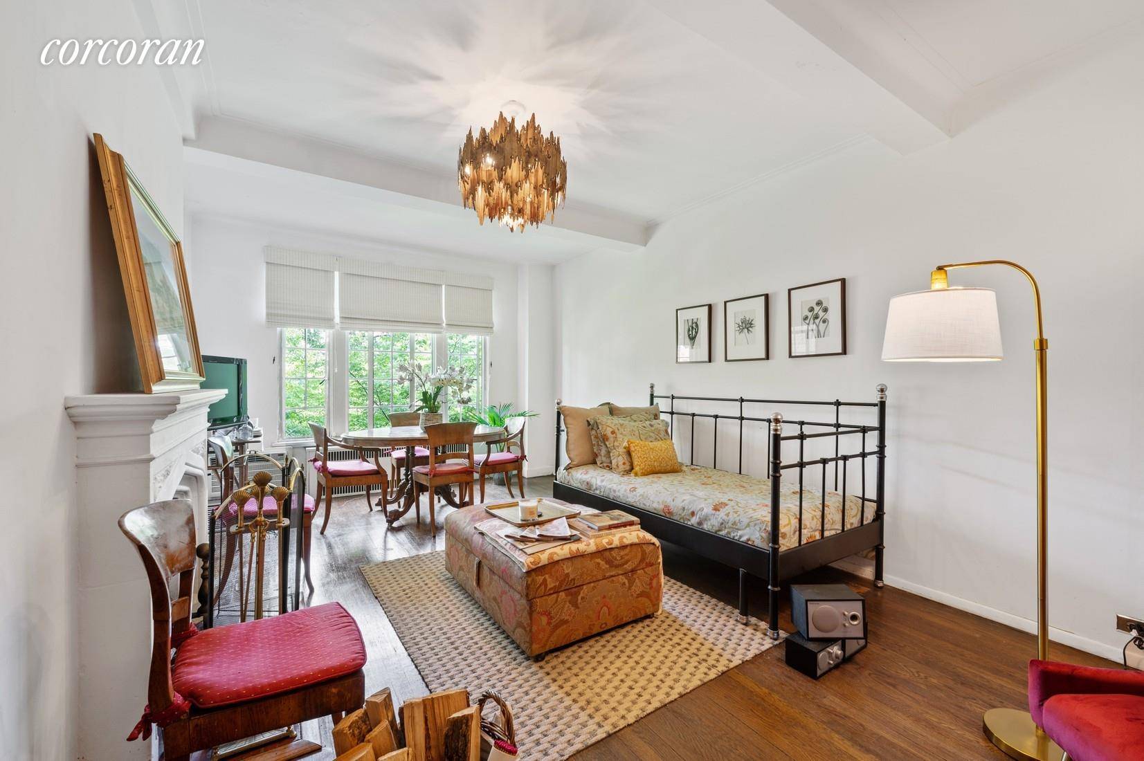 A rare opportunity to own this charming, sun drenched pre war studio at the coveted 20 Continental Avenue in the heart of Forest Hills Gardens' Station Square, 2019 winner of ...