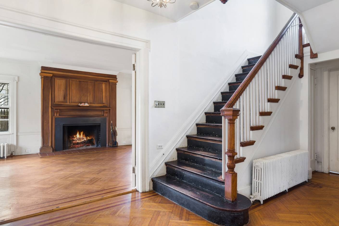 Located in the most coveted Cul de Sac in Historic Prospect Park South, and nestled amongst an impressive variety of architecturally significant houses, this enchanting 5 Bedroom, 3.