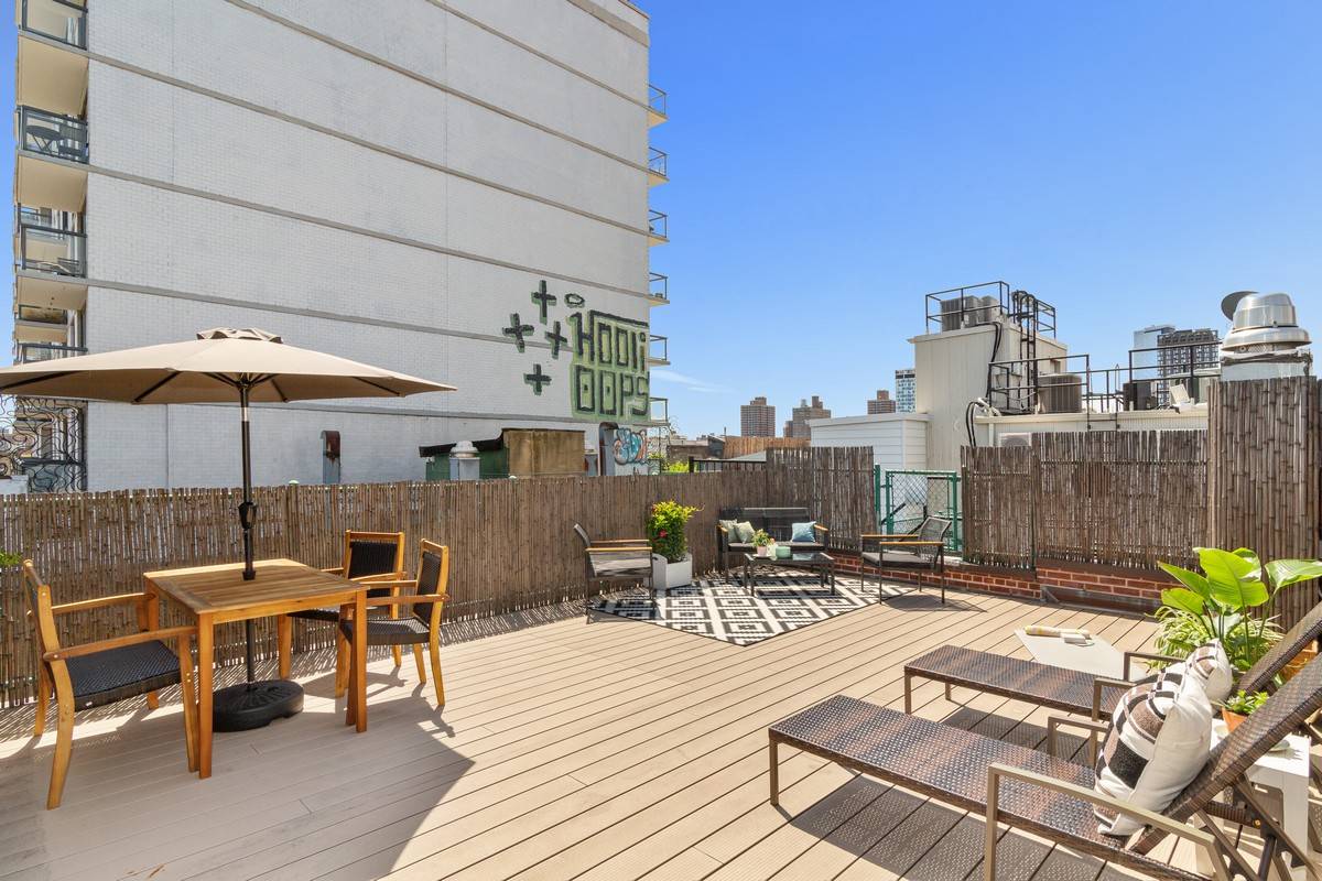 HUGE PRIVATE ROOF DECK WITH AMAZING CITY VIEWS 1 BED PLUS HOME OFFICE EXTRA ROOM amp ; 2 FULL BATHS IN THE HEART OF THE EAST VILLAGE Spacious and beautifully ...