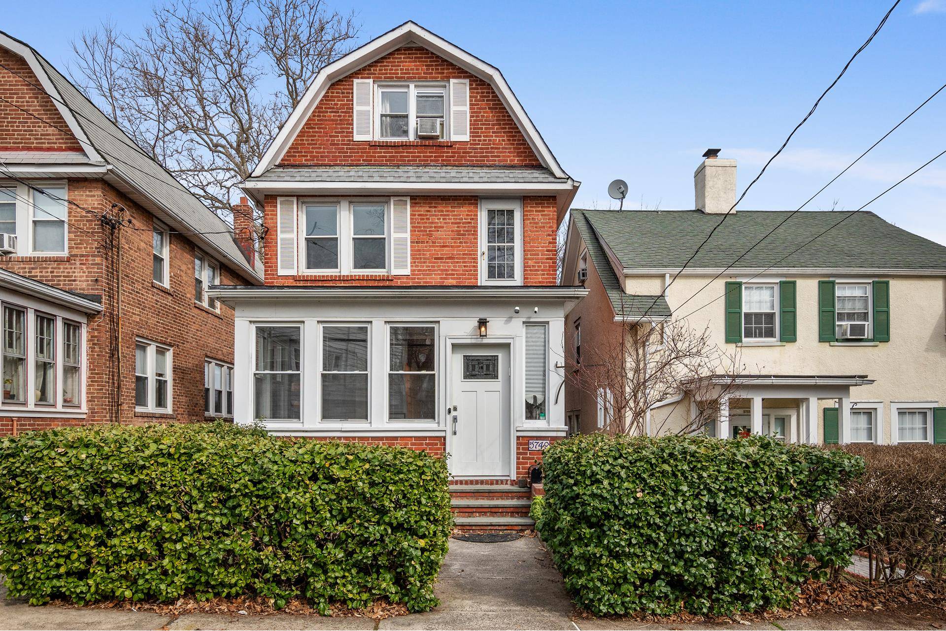 Built in the 1930's this beautiful brick home offers charm and character of past times, yet beautifully renovated and updated throughout.