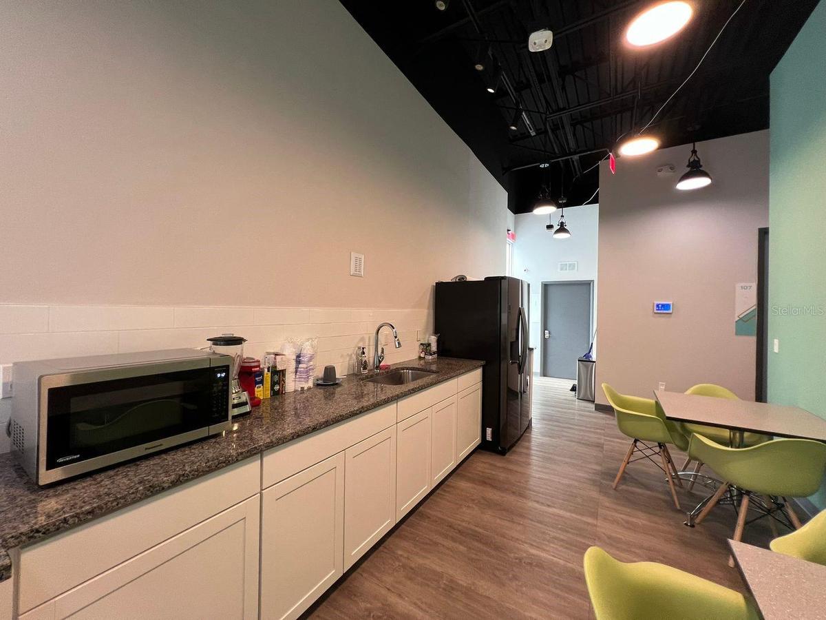 shared kitchen space