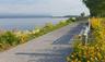 Take a relaxing stroll along the river... relax & picnic on the river side greens... visit a water front restaurant...