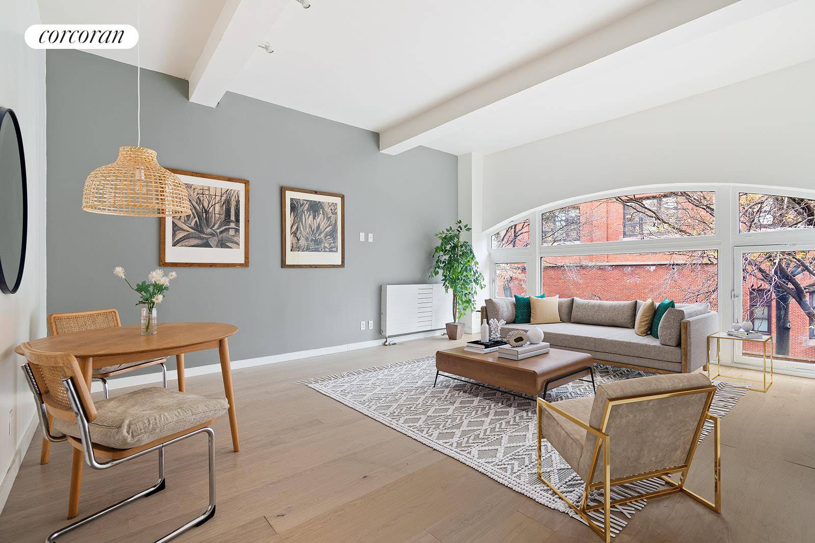 A converted 1920s Art Deco office building makes a coveted co op home at 150 Joralemon Street in prime Brooklyn Heights !