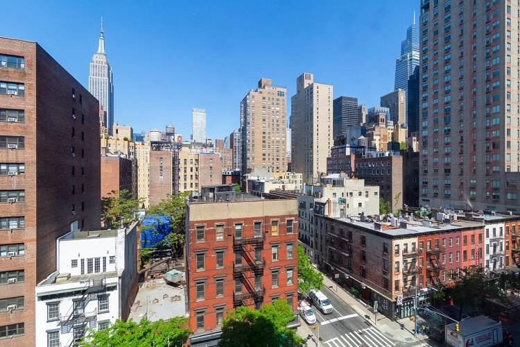Best Value, Renovated 1 BR w Empire State ViewsThe Apartment Enter this sun filled corner, one bedroom apartment with a sense of spaciousness and windows in every room.