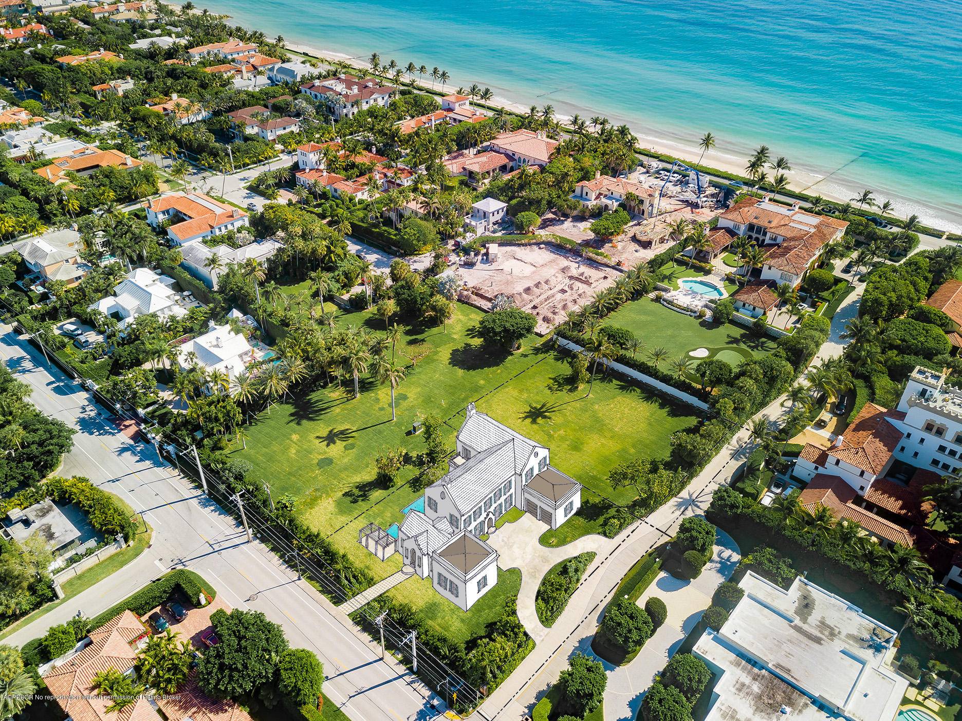 Fabulous opportunity to build your Palm Beach dream home on this 22, 000 square foot lot in the acclaimed Estate Section.