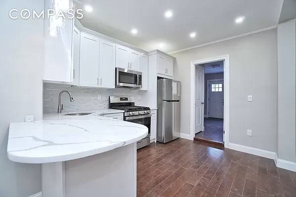 Welcome to 126 Blake Avenue 1, 3 bedroom, 1 bath apartment with an exclusive backyard.