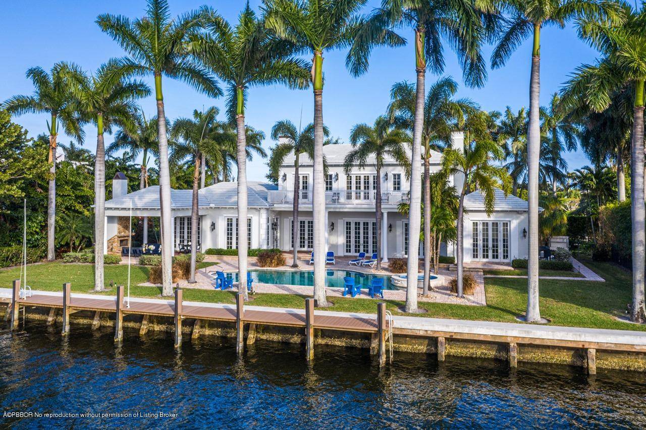 Ideally located in the elite community of Gulf Stream, this magnificent Bermuda style estate stretches 150' directly fronting the Intracoastal waterway on a quiet cul de sac across from the ...