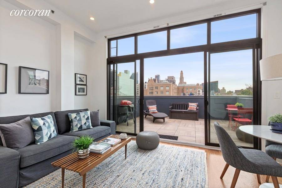 In a completely renovated four unit brownstone condo, in the heart of North Park Slope, with over 400 square feet of gorgeous PRIVATE OUTDOOR SPACE on TWO TERRACES, front and ...