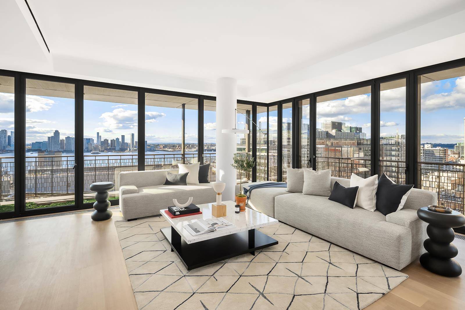 Emerging as a rare vertical sight in historic Hudson Square, the 25 story 100 Vandam, designed by the pioneering COOKFOX Architects, effortlessly melds the old and the new with its ...