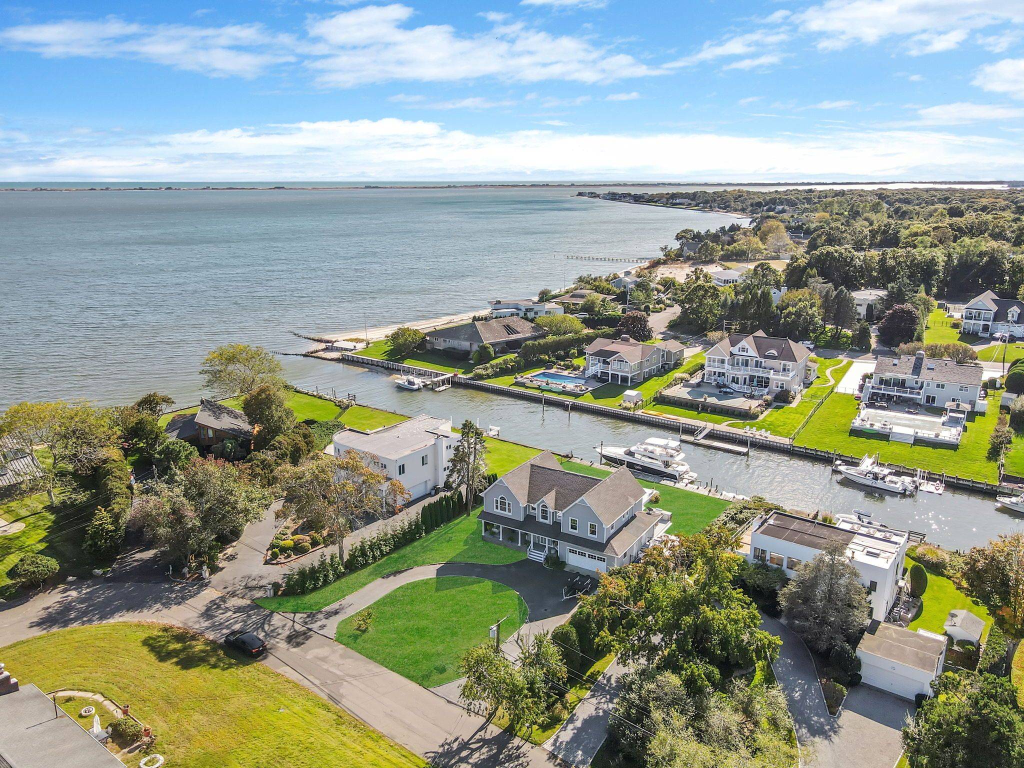 Rare opportunity to own on the water in Hampton Bays 