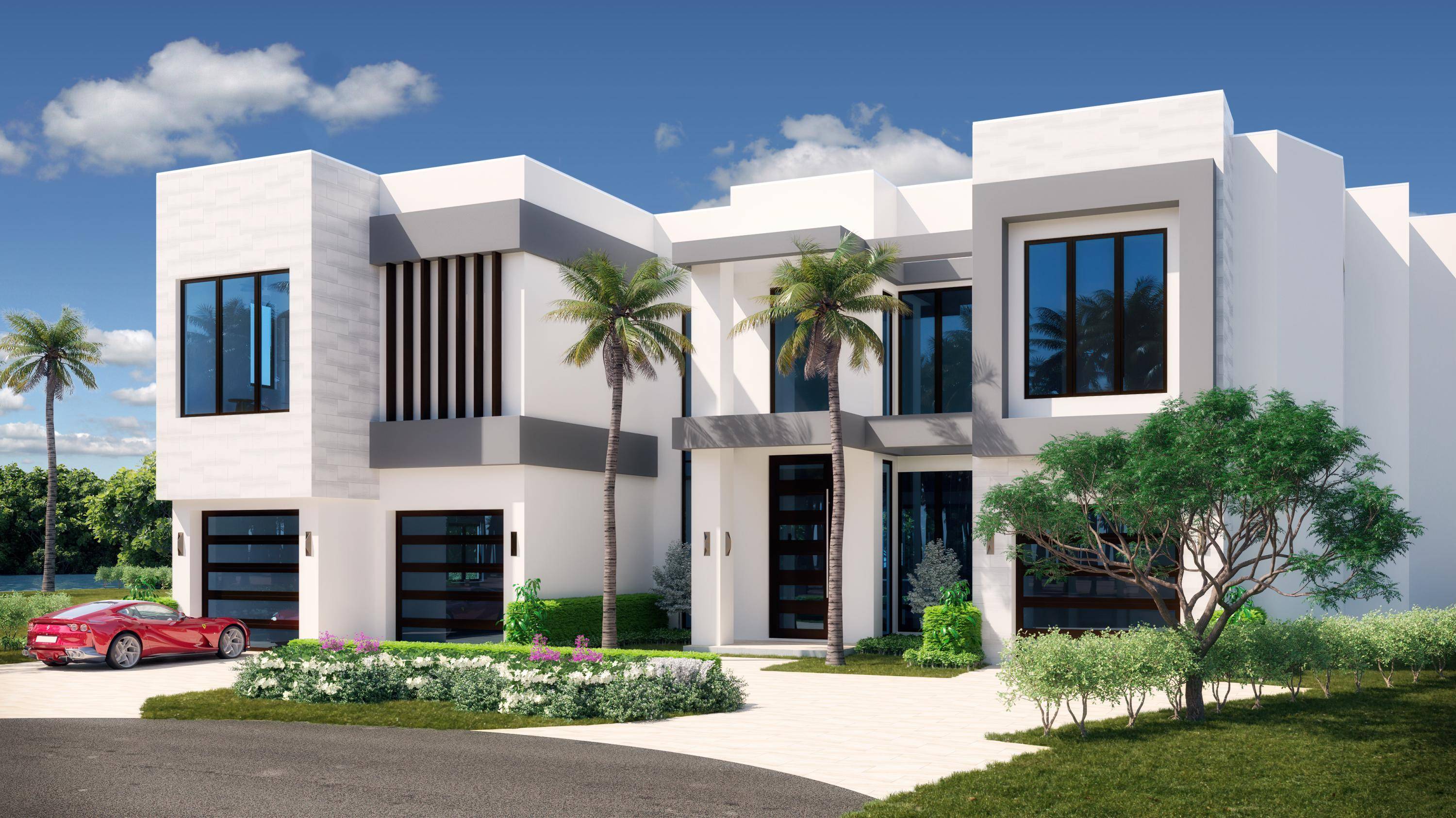 Seize this rare opportunity to secure the only new construction waterfront estate coming on line this year in the quintessential Boca Raton seaside enclave, Sun Surf.