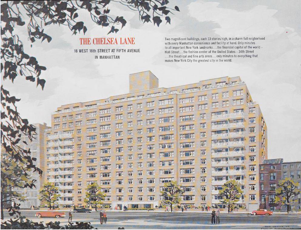 New to the Market ! First offering of Apt 1FN at The Chelsea Lane !