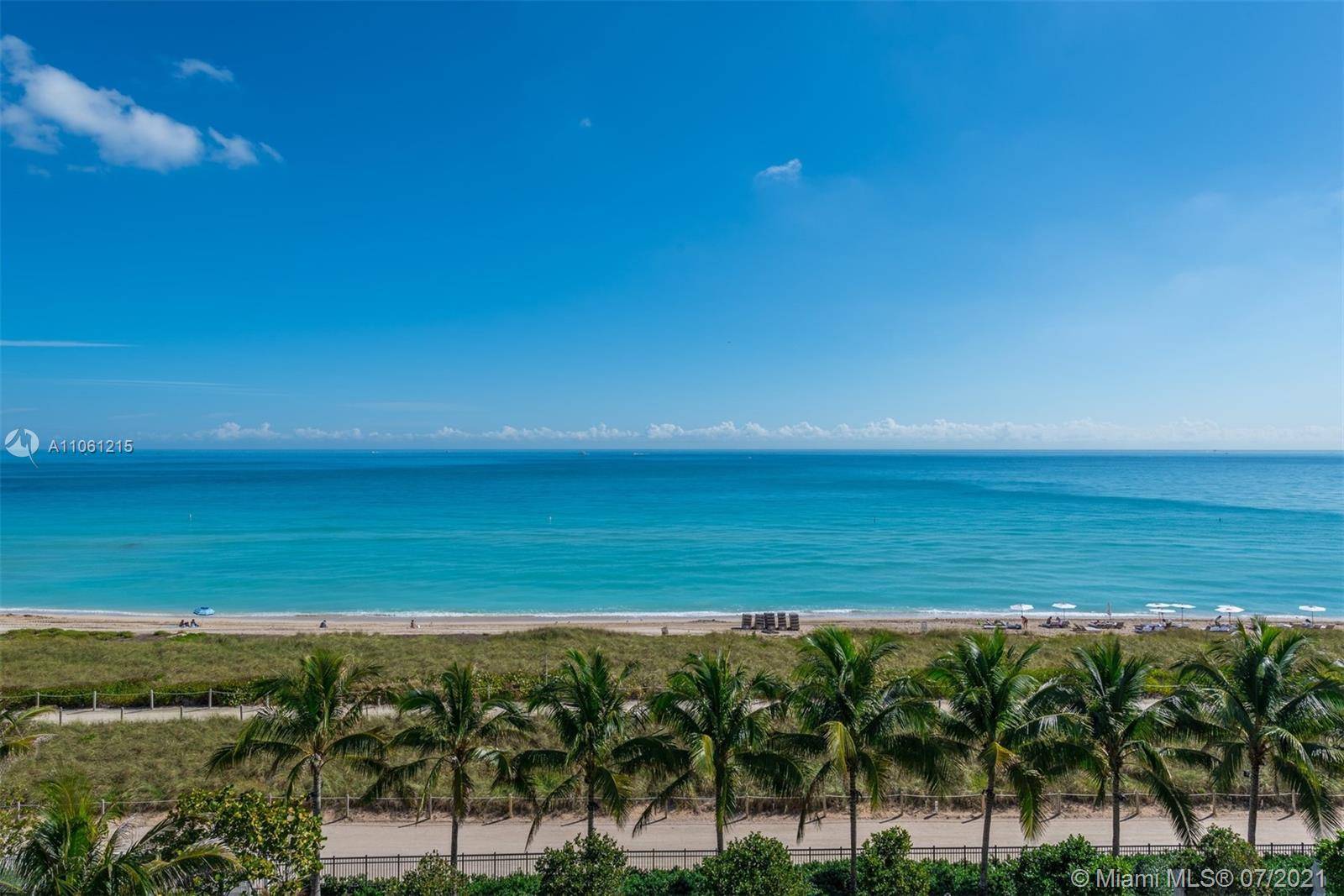 Experience Four Seasons living in this rarely available 3 bedroom direct ocean corner residence designed by Pritzker Prize award winning architect Richard Meier.