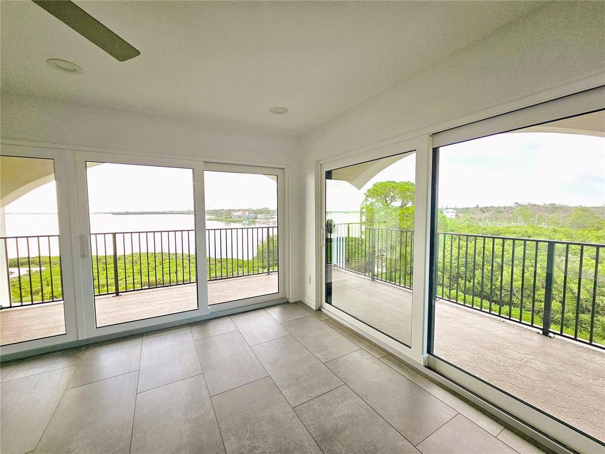 60' Balcony with Direct Gulf and Preserve Views