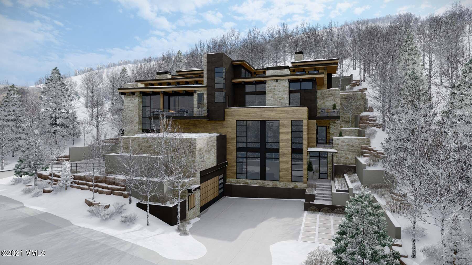 Rare opportunity to own a new construction, mountain contemporary home on the highly coveted Forest Road in Vail.