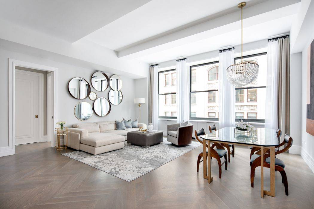 THE ONLY ONE ! The only 2 bedroom available at 212 Fifth Avenue Madison Square Park's finest boutique luxury condominium and touted as the city's most powerful address.