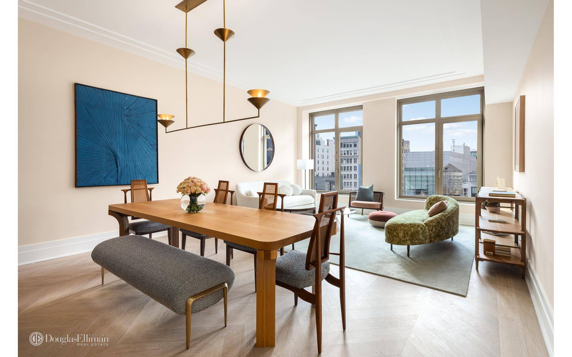 Over 80 Sold Facing peaceful, tree lined Mulberry Street, residence 7E spans 1, 872 square feet, offering three bedrooms and three and a half bathrooms, infused with a timeless yet ...