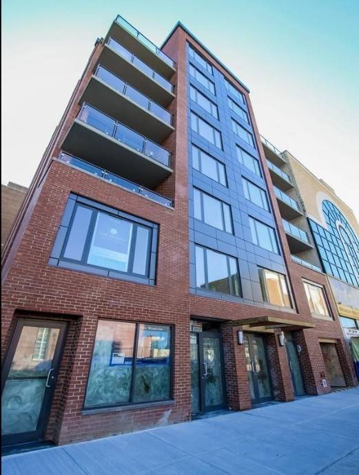 The East Facing contemporary one bedroom with private balcony at theElite Milana Condominium, in Forest Hills.