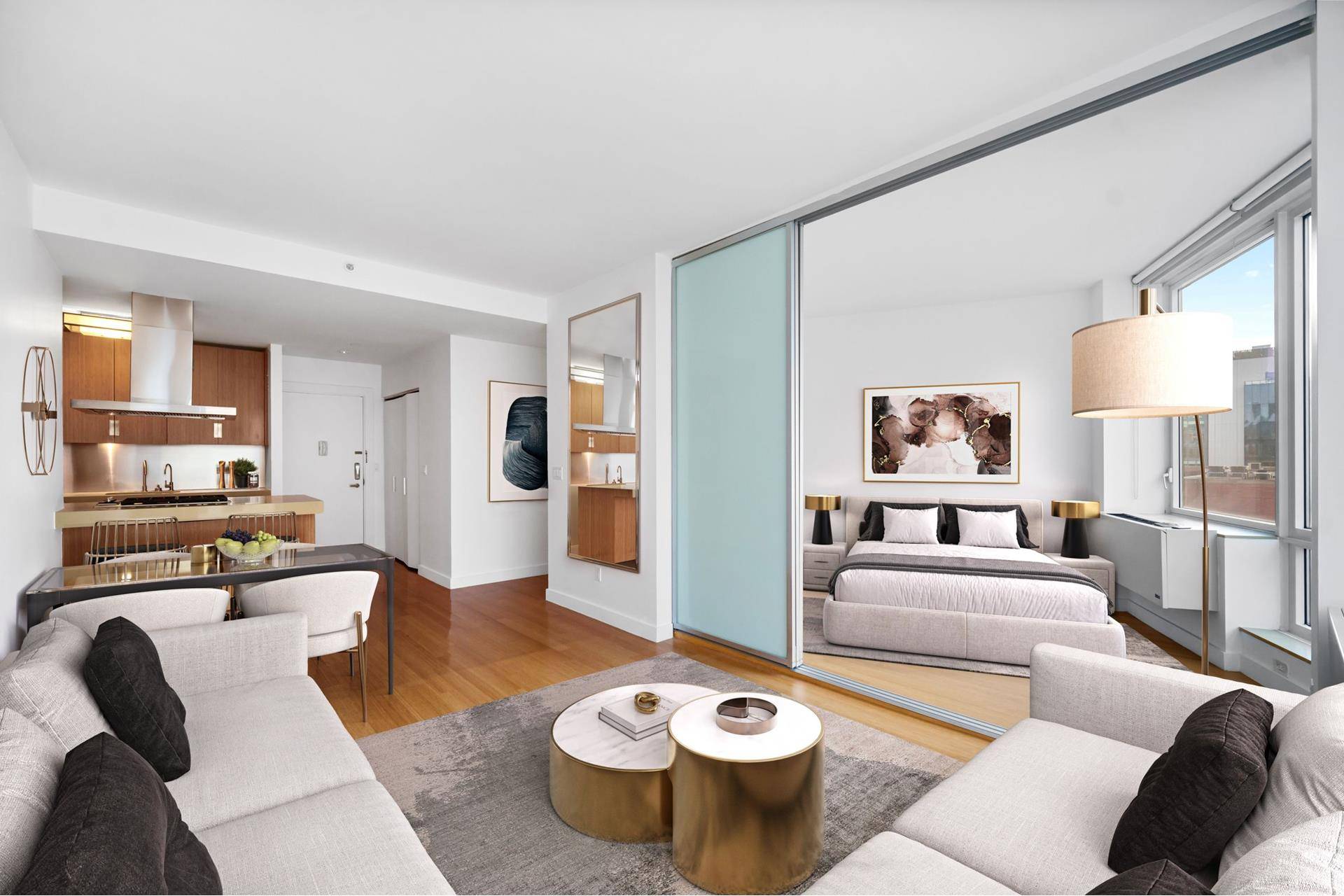 THE CALEDONIA CONDOMINIUM Converted 2BR 2BTH w South amp ; West Exposure APARTMENT FEATURES Great opportunity to live in this South amp ; West Facing Converted 2BR 2BTH bathroom apartment ...