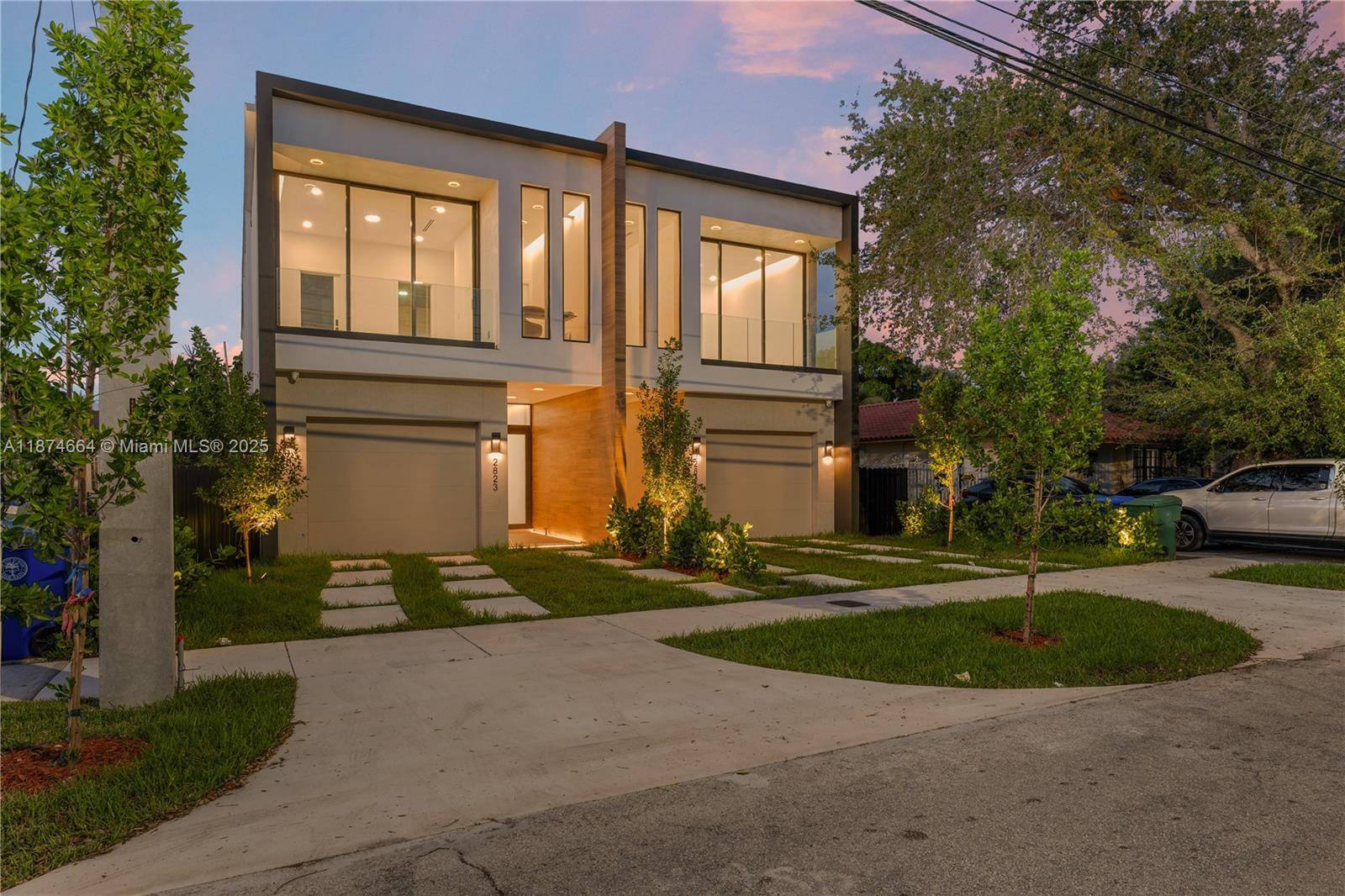 New construction townhome with 3 en suite bedrooms, 4 full baths amp ; home office.