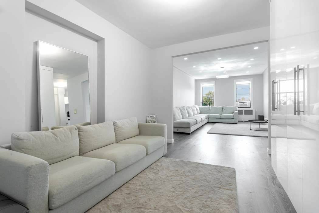 Beautifully and meticulously renovated, this huge 2 bedroom will have you falling in love with the apartment.